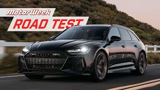 The 2023 Audi RS 6 Avant is Performance With Practicality | MotorWeek Road Test