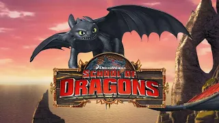 Первое видео по School of Dragons.Прохождение 1.