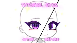 |•|eye editing tutorial|туториал по обработке глаз|•| [#gachalife #memes #tutorial ]