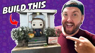 HOW TO MAKE A HALLOWEEN DIORAMA for the MICHAEL MYERS FUNKO POP VINYL