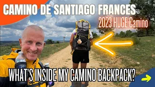 Packing for the Camino de Santiago? | LIVE from Camino Frances - LIGHT backpack (3.7kg /8.16 pounds)