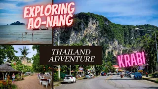 Krabi Town to Ao Nang, Thailand Vlog