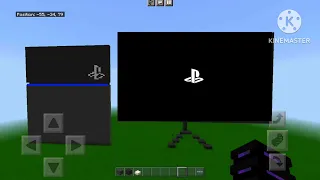 Old PlayStation4 On Minecraft In Kinemaster