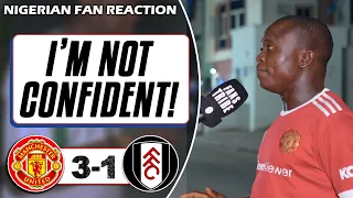 MANCHESTER UNITED 3-1 FULHAM  ( Henry - NIGERIAN FAN REACTION) FA CUP HIGHLIGHTS 2022-2023