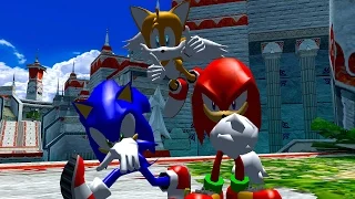 Sonic Heroes - Team Sonic - Part 1 - Seaside Hill / Ocean Palace - Egg Hawk - Special Stage 1