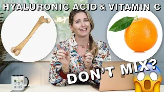 What? Why Can't you mix Vitamin C and Hyaluronic acid? - Find out here! | Skin Deep