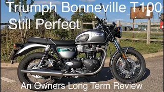 Triumph Bonneville T100 Long Term Ownership - Still Perfect