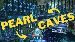 ARK ASCENDED | How to Build The Island Pearl Caves (big,mid.small) in the NEW Ark | PvP | 2023