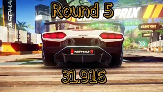 Grand Prix Finals Round 5 - Hotel Road - Lamborghini SC20 3⭐ - 31.916 - Asphalt 9