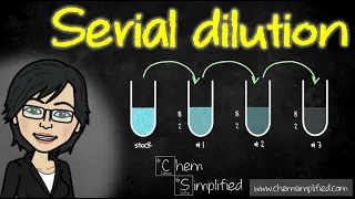 Serial dilution calculations | How to calculate dilution factor - Dr K