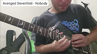 Avenged Sevenfold - Nobody | Solo ( Cover by Tal Shachar )