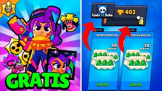 SKIN DE SHELLY #SquadBusters GRATIS Y REGALOS!!! EVENTO Y 100 HUEVOS en NUEVA CUENTA en BRAWL STARS