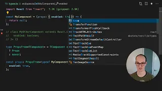 Extracting React Props using CONDITIONAL TYPES - Advanced TypeScript