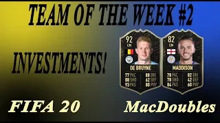 FIFA 20 - TOTW #2 INVESTMENT TIPS! HOW TO MAKE COINS DURING TEAM OF THE WEEK #2!!