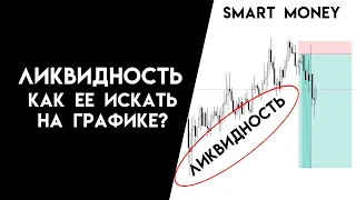 Как искать Ликвидность на графике ? Стратегия Смарт Моней | EQL,EQH,BSL,SSL | Smart Money