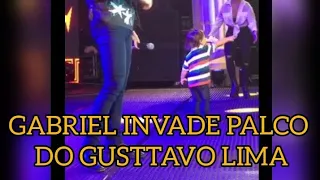 GABRIEL FILHO DE GUSTTAVO LIMA INVADE PALCO IN CONCERT