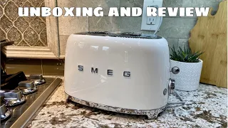 SMEG 2-SLICE TOASTER | UNBOXING AND REVIEW