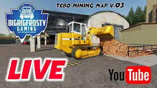 Replay With Live Chat! Mining on TCBO Map Late Night Show with Frosty!