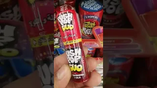 PUSH POP DUO #candy #asmr #satisfying #flavor #strawberry #viral #shorts