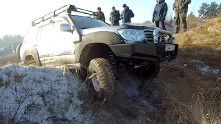 Клиренс решает! Land Cruiser 105 VS UAZ Patriot VS УАЗ 31512 VS Delica VS Pajero. OffRoad в карьере!