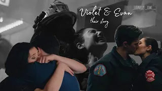 Violet & Evan | Hawkami | Their story [10x04 – 11x04] | Chicago Fire