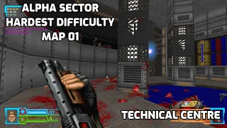 PROJECT-BRUTALITY: Alpha Sector HARDEST DIFFICULTY MAP 01