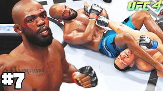 UFC 4 Career Mode #7: Jon Jones Fights The Heavyweight Demian Maia