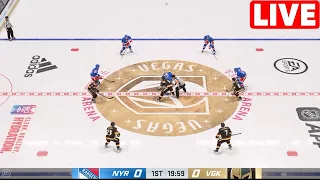 NHL LIVE - Vegas Golden Knights vs New York Rangers - 18th Jan 2024 | NHL Full Game Highlights NHL24