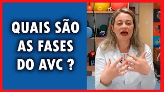 QUAIS SÃO AS FASES DO AVC ? ATÉ QUANDO VOU ME RECUPERAR ? Ludmila Toni