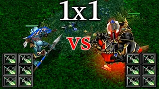 Huskar vs Legion Commander with 6x Butterfly Who Will Beat