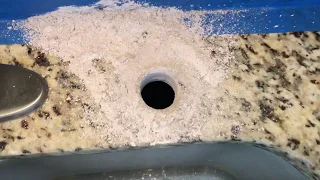 How to drill hole in Granite for Reverse Osmosis Faucet!