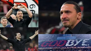 Zlatan Ibrahimović in Tears as he announces his Retirement from Football