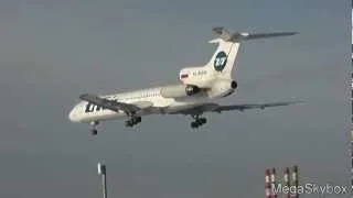 Tupolev Tu-154M RA-85016 UTair landing at Vnukovo - Moscow - (UUWW / VKO)