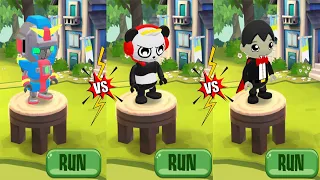 Tag with Ryan - Mecha Robo Ryna II vs Combo Panda vs Count Ryan - All Costumes Unlocked Android Game