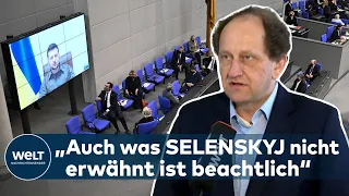 „Ich fand den Auftritt des ukrainischen Präsidenten sehr beindruckend“ -ALEXANDER GRAF LAMBSDORFF