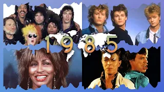 United World Chart Number Ones of 1985