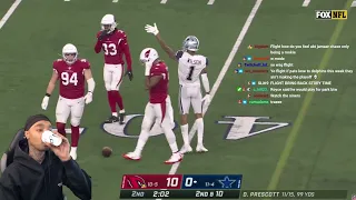 FlightReacts Cardinals vs. Cowboys Week 17 Highlights | NFL 2021 REACTION