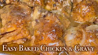 Baked Chicken & Gravy