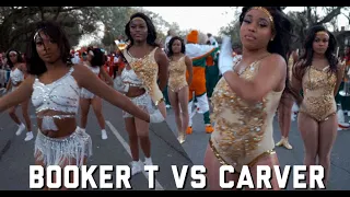 Booker T Washington Lionettes vs George Washington Carver Ramettes | Bacchus Parade Battle 2022 🔥🔥