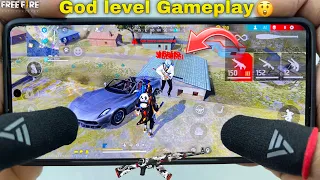 Poco x6 pro this is gaming phone 1 vs 4 free fire full map gameplay onetap headshot 2 finger handcam