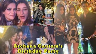 Archana Gautam's Birthday BASH with Nyra Banerjee| Archana Gautam DANCE PARTY, Khatron Ke Khiladi 13