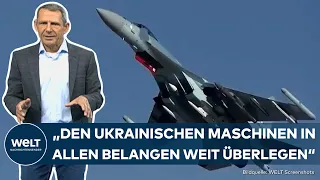 PUTINS KRIEG: Russland intensiviert Luftangriffe – "Das Mittel der Wahl ist dabei die Suchoi Su-35"