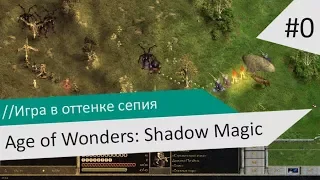 Обзор Age of Wonders: Shadow Magic - //Игра в оттенке сепия #0 - Пилот