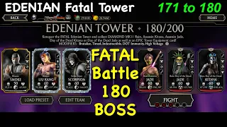 Edenian Fatal Tower BOSS Battle 180 | Mk Mobile Battle 180 BOSS