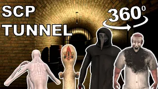 SCP TUNNEL 360 VR Video Film || Scary Horror Animation ||