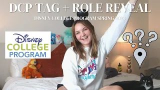 DCP Tag + ROLE REVEAL and location! | Disney College Program Spring 2023