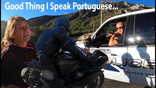 Biker Helps Lost Brazilian Woman Find Her Way Home