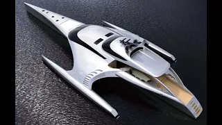 Adastra: World’s Most Amazing Carbon Fiber Superyacht Trimaran