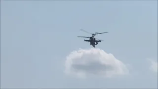 MAKS 2021. Kamov Ka-52 flight demonstration