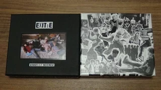 Unboxing WINNER 위너 1st Mini Album EXIT : E (A & S Edition)